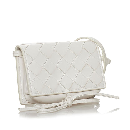 Bottega Veneta Intrecciato Leather Crossbody Bag (MLB-33431)
