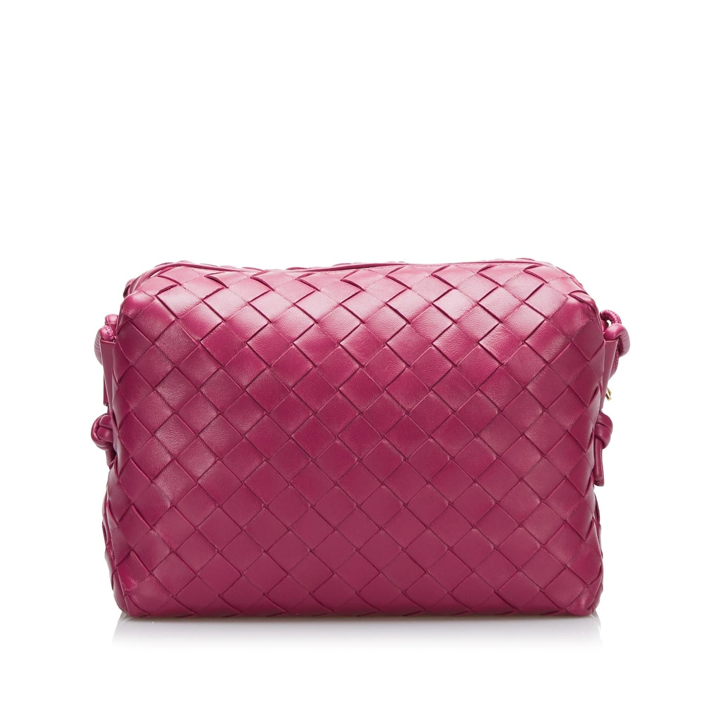Bottega Veneta Intrecciato Leather Crossbody Bag (MLB-35219)