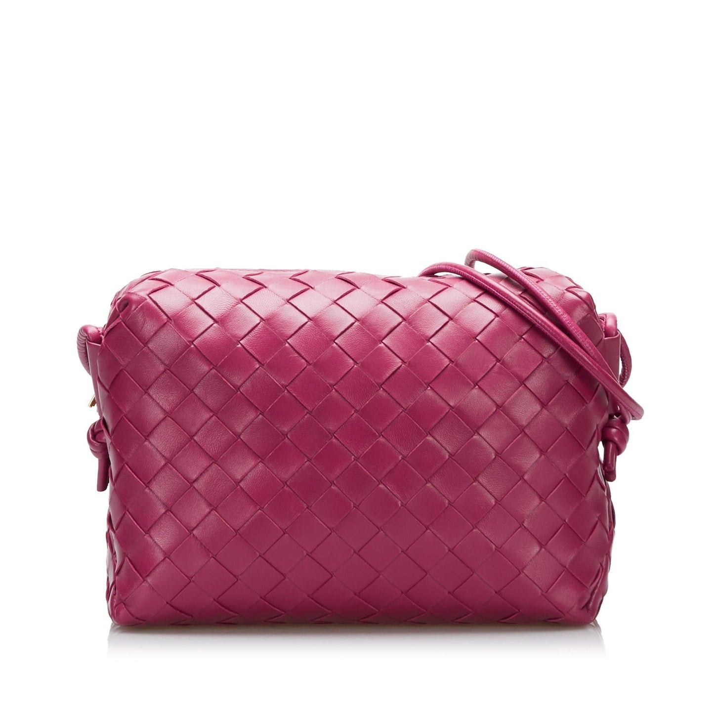 Bottega Veneta Intrecciato Leather Crossbody Bag (MLB-35219)