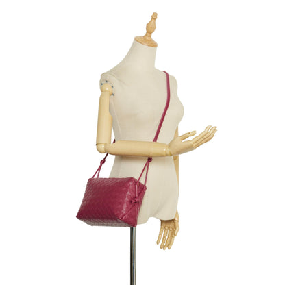 Bottega Veneta Intrecciato Leather Crossbody Bag (MLB-35219)