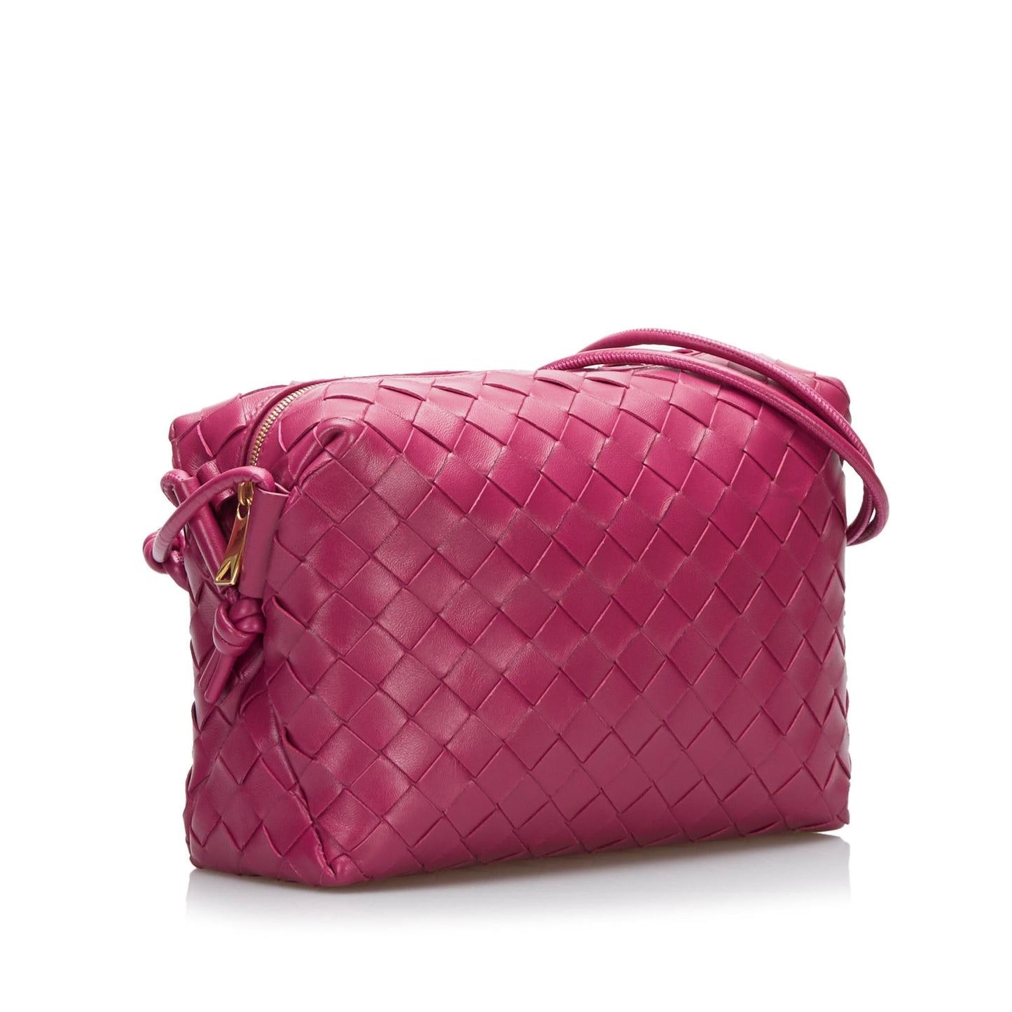 Bottega Veneta Intrecciato Leather Crossbody Bag (MLB-35219)