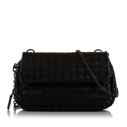 Bottega Veneta Intrecciato Leather Crossbody Bag (MLB-bMnK0o)