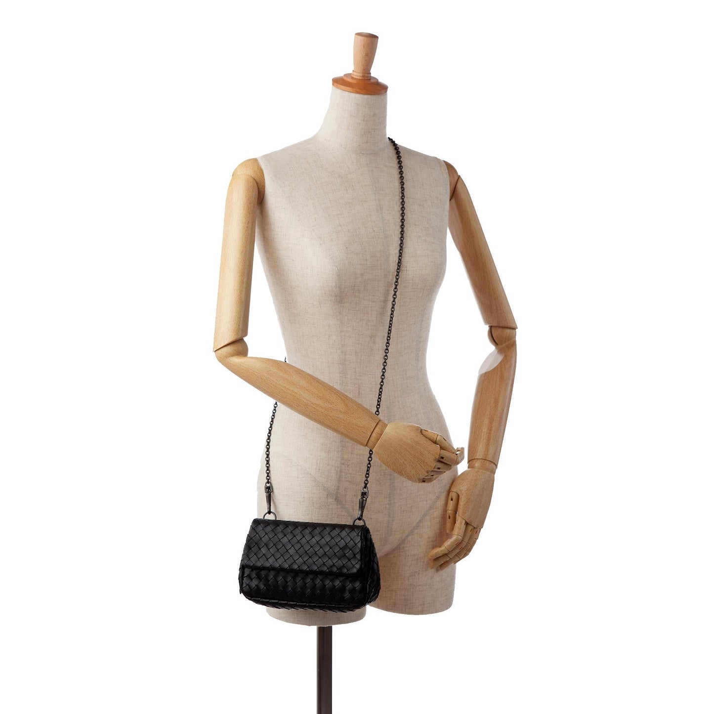 Bottega Veneta Intrecciato Leather Crossbody Bag (MLB-bMnK0o)
