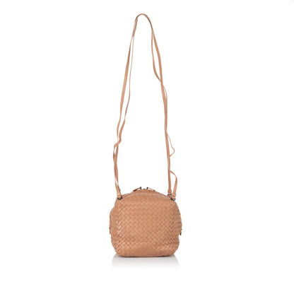 Bottega Veneta Intrecciato Leather Crossbody Bag (MLB-YxKi26)