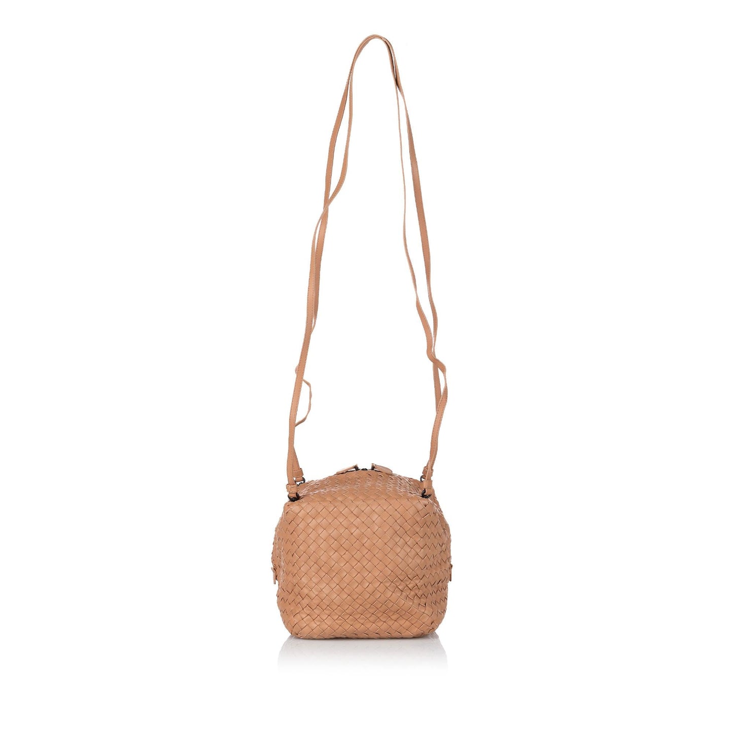 Bottega Veneta Intrecciato Leather Crossbody Bag (MLB-YxKi26)