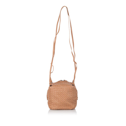 Bottega Veneta Intrecciato Leather Crossbody Bag (MLB-YxKi26)