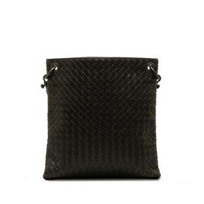Bottega Veneta Intrecciato Leather Crossbody Bag (MLB-4POfh3)