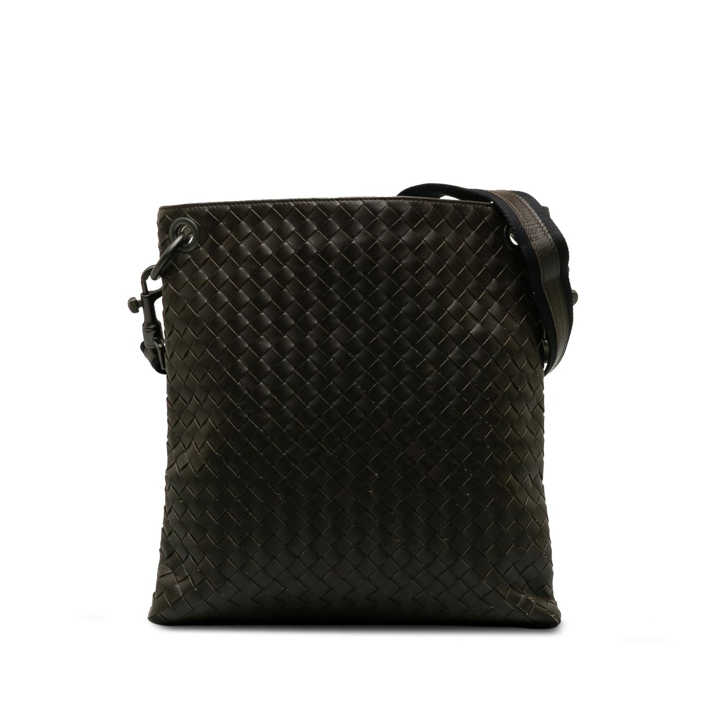 Bottega Veneta Intrecciato Leather Crossbody Bag (MLB-4POfh3)