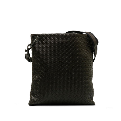 Bottega Veneta Intrecciato Leather Crossbody Bag (MLB-4POfh3)