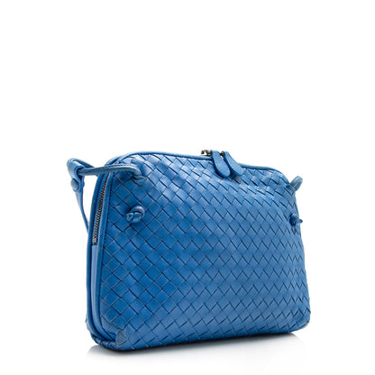 Bottega Veneta Intrecciato Nappa Crossbody Bag (SHF-17285)
