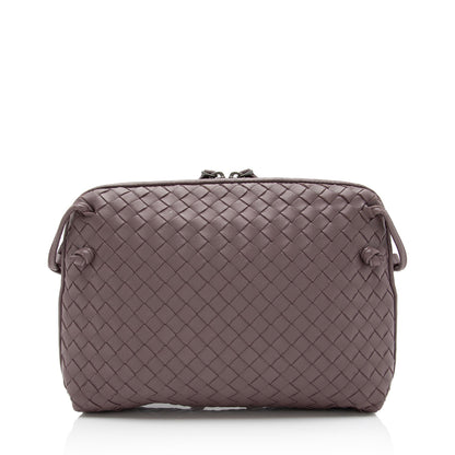 Bottega Veneta Intrecciato Nappa Leather Nodini Crossbody (SHF-nPncFK)
