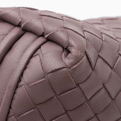 Bottega Veneta Intrecciato Nappa Leather Nodini Crossbody (SHF-nPncFK)