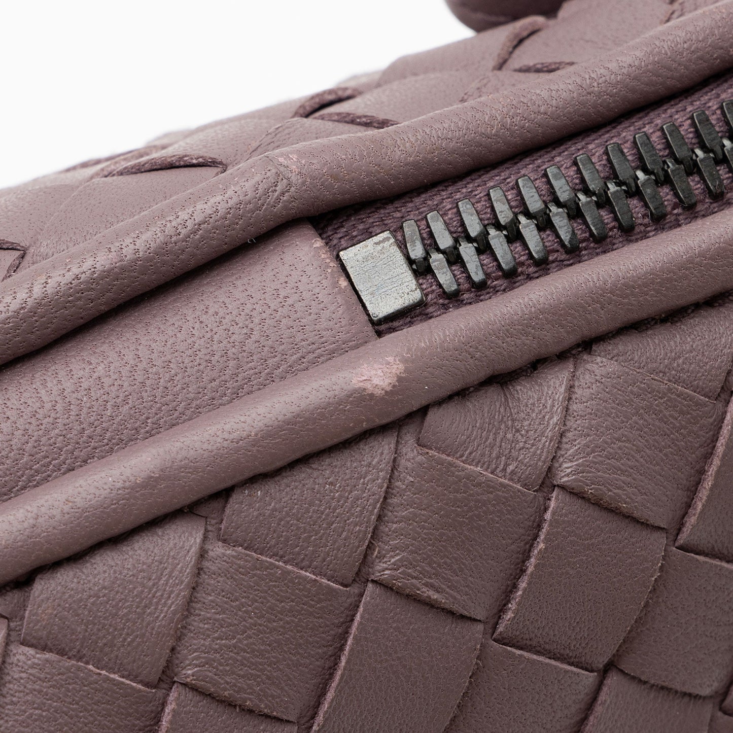 Bottega Veneta Intrecciato Nappa Leather Nodini Crossbody (SHF-nPncFK)