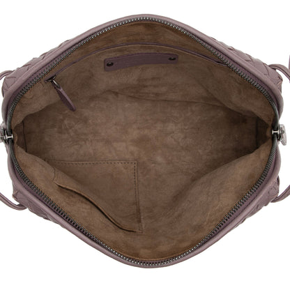Bottega Veneta Intrecciato Nappa Leather Nodini Crossbody (SHF-nPncFK)