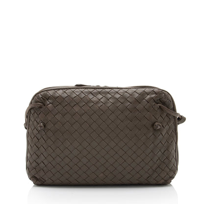 Bottega Veneta Intrecciato Nappa Leather Nodini Crossbody (SHF-cd5Ub3)