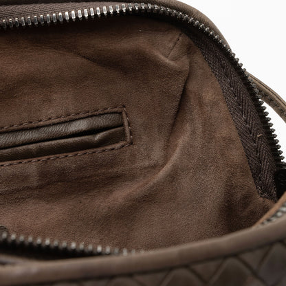 Bottega Veneta Intrecciato Nappa Leather Nodini Crossbody (SHF-cd5Ub3)