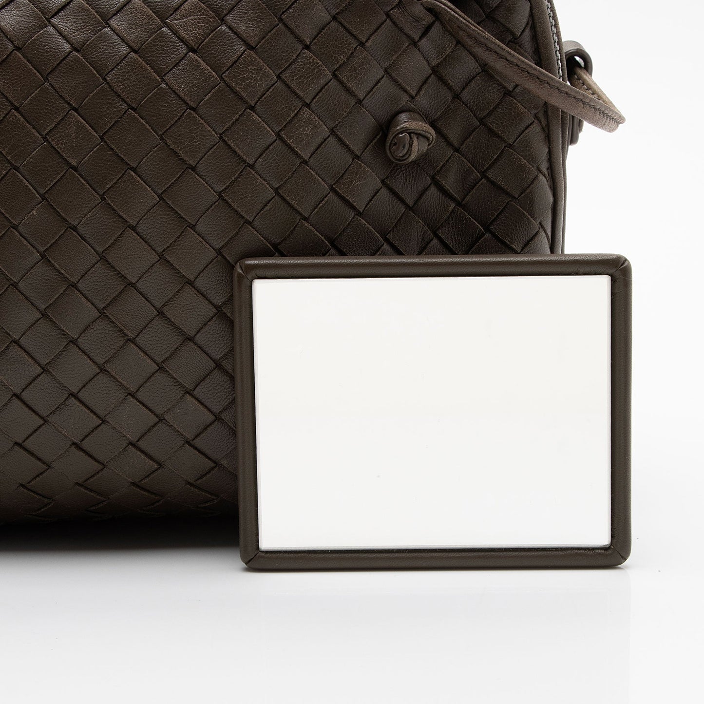 Bottega Veneta Intrecciato Nappa Leather Nodini Crossbody (SHF-cd5Ub3)