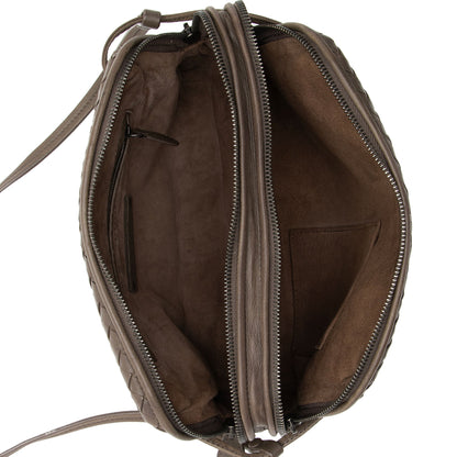 Bottega Veneta Intrecciato Nappa Leather Nodini Crossbody (SHF-cd5Ub3)