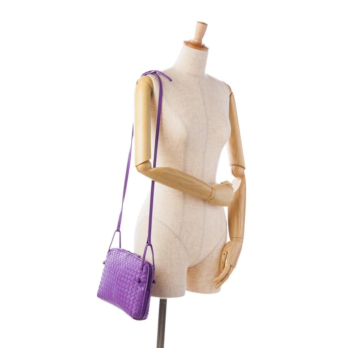 Bottega Veneta Intrecciato Nodini Crossbody (MLB-RyrbLt)
