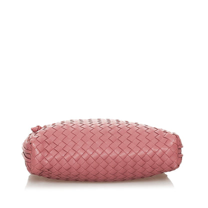 Bottega Veneta Intrecciato Nodini Leather Crossbody Bag (MLB-30074)