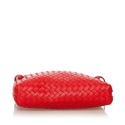Bottega Veneta Intrecciato Nodini Leather Crossbody Bag (MLB-31417)