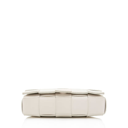 Bottega Veneta Lambskin Cassette Small Crossbody (SHF-auHh2S)