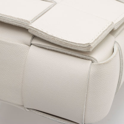 Bottega Veneta Lambskin Cassette Small Crossbody (SHF-auHh2S)