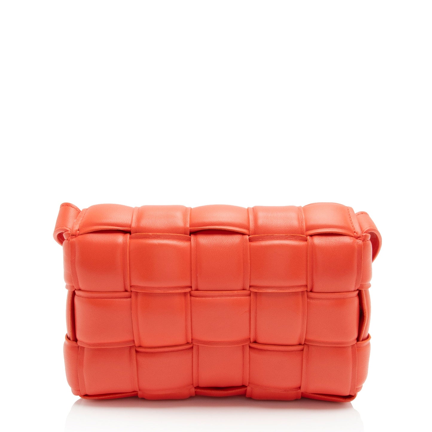 Bottega Veneta Puffed Lambskin Cassette Small Crossbody (SHF-ej7jDH)