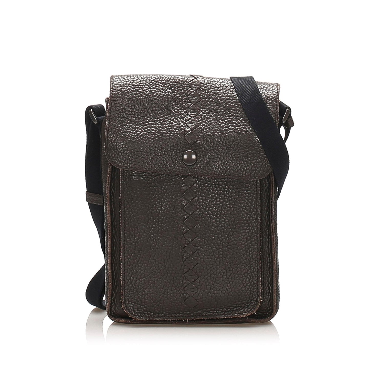 Bottega Veneta Leather Crossbody Bag (MLB-22753)