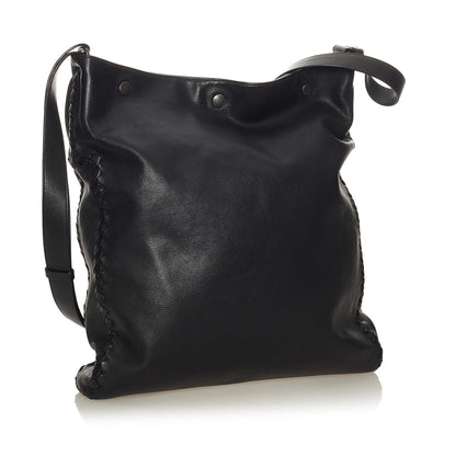 Bottega Veneta Leather Crossbody Bag (MLB-27960)