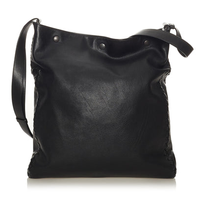 Bottega Veneta Leather Crossbody Bag (MLB-33988)