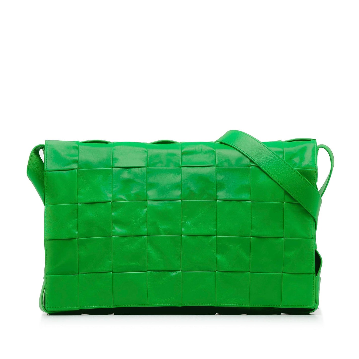 Bottega Veneta Maxi Intrecciato Cassette Crossbody Bag (MLB-slCZsv)