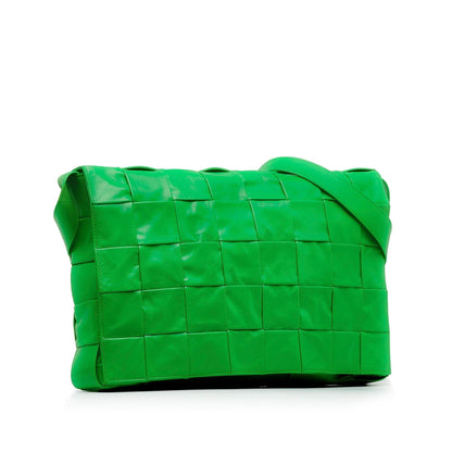 Bottega Veneta Maxi Intrecciato Cassette Crossbody Bag (MLB-slCZsv)