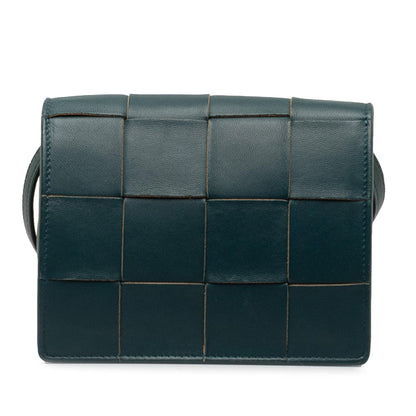 Bottega Veneta Maxi Intrecciato Mini Cassette Crossbody (MLB-SyAxrp)