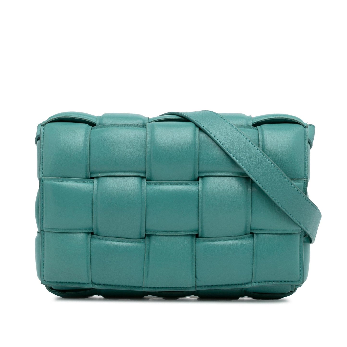 Bottega Veneta Maxi Intrecciato Padded Cassette Crossbody (MLB-kR8MHE)