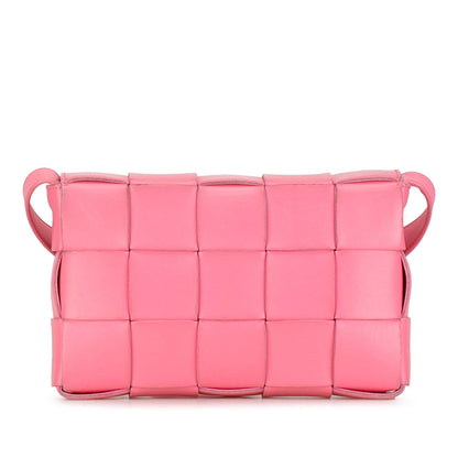 Bottega Veneta Maxi Lambskin Intrecciato Cassette Crossbody (MLB-4fFL6n)