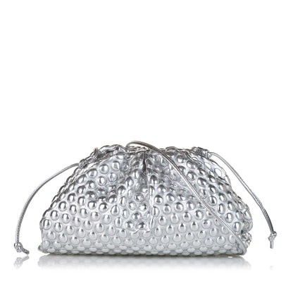 Bottega Veneta Metallic The Mini Pouch Crossbody (MLB-35139)