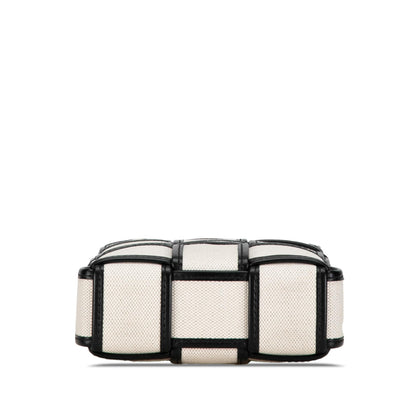 Bottega Veneta Mini Canvas Cassette Crossbody Bag (MLB-zTD2QT)