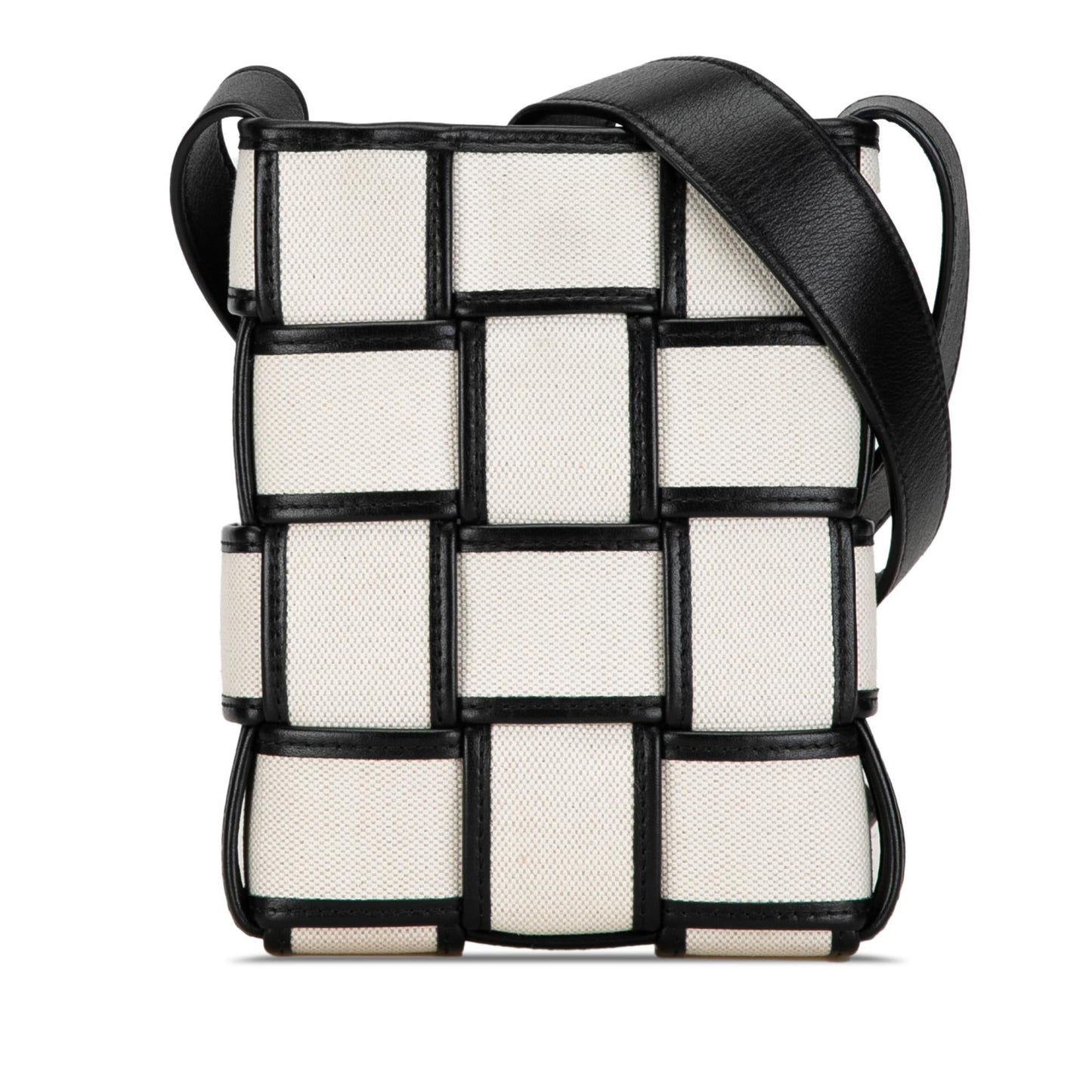 Bottega Veneta Mini Canvas Cassette Crossbody Bag (MLB-zTD2QT)