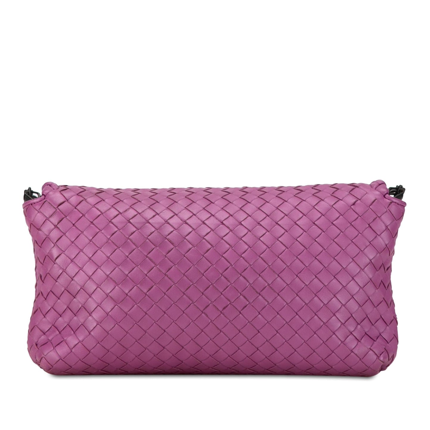 Bottega Veneta Nappa Intrecciato Dahlia Clutch Crossbody (MLB-6QbKxN)