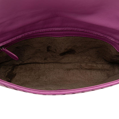 Bottega Veneta Nappa Intrecciato Dahlia Clutch Crossbody (MLB-6QbKxN)