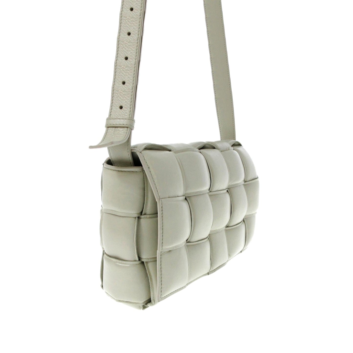 Bottega Veneta Padded Cassette Leather Crossbody Bag (MLB-F9Goks)