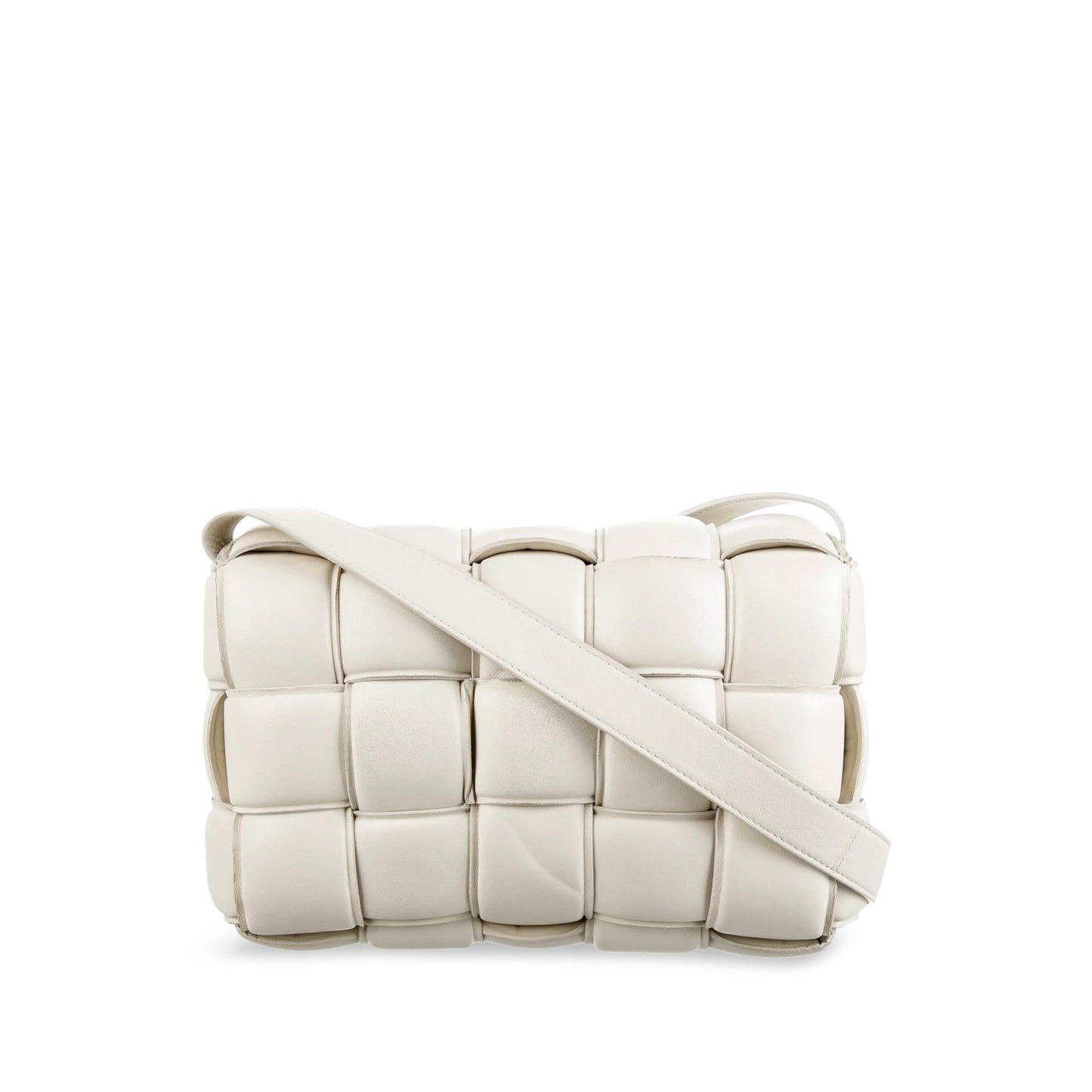 Bottega Veneta Padded Cassette Leather Crossbody Bag (MLB-ivszev)