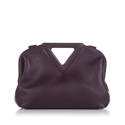 Bottega Veneta Point Leather Crossbody Bag (MLB-35749)