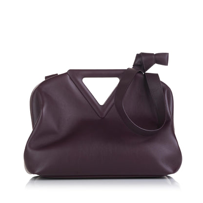 Bottega Veneta Point Leather Crossbody Bag (MLB-35749)