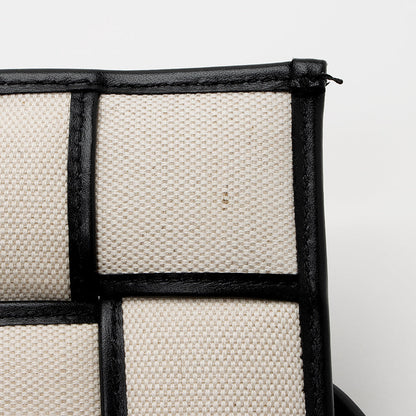 Bottega Veneta Puffed Canvas Cassette Crossbody (SHF-22046)