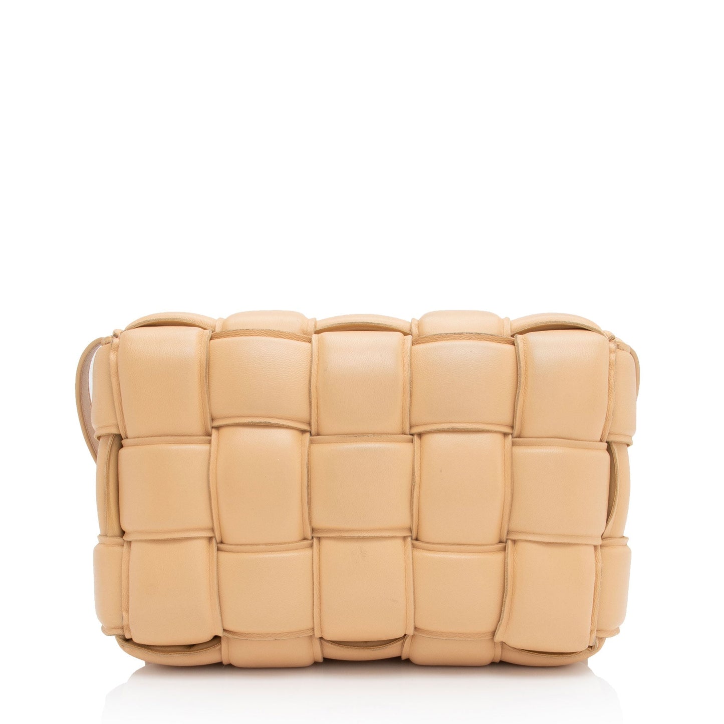 Bottega Veneta Puffed Leather Cassette Crossbody (SHF-1QQN5B)