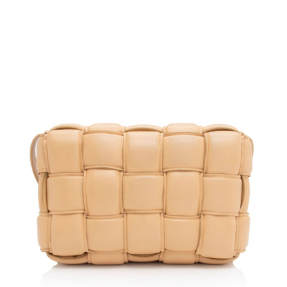 Bottega Veneta Puffed Leather Cassette Crossbody (SHF-1QQN5B)