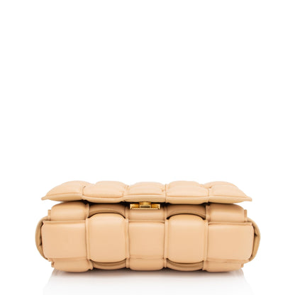 Bottega Veneta Puffed Leather Cassette Crossbody (SHF-1QQN5B)