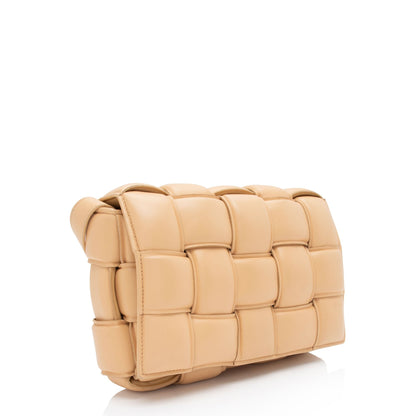 Bottega Veneta Puffed Leather Cassette Crossbody (SHF-1QQN5B)